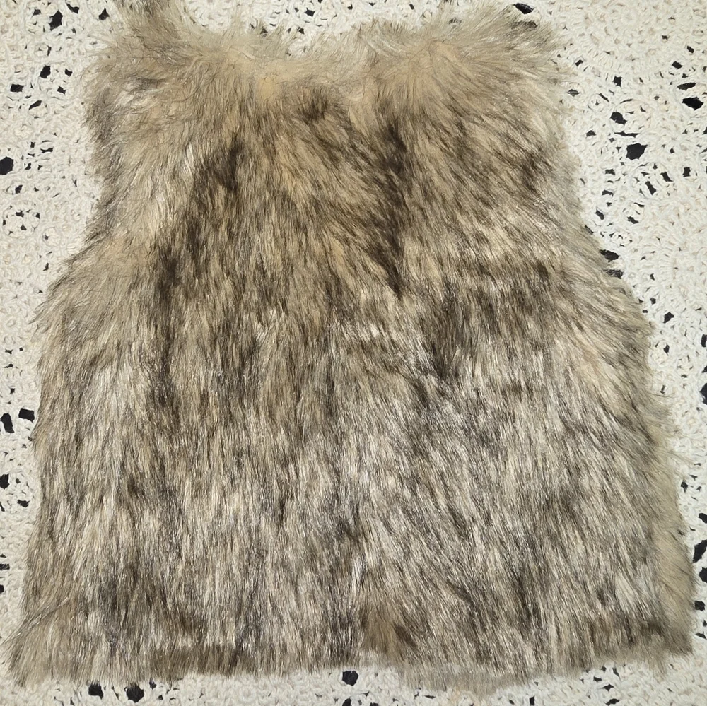 Starting Out, Baby Faux Fur Vest, 6M
